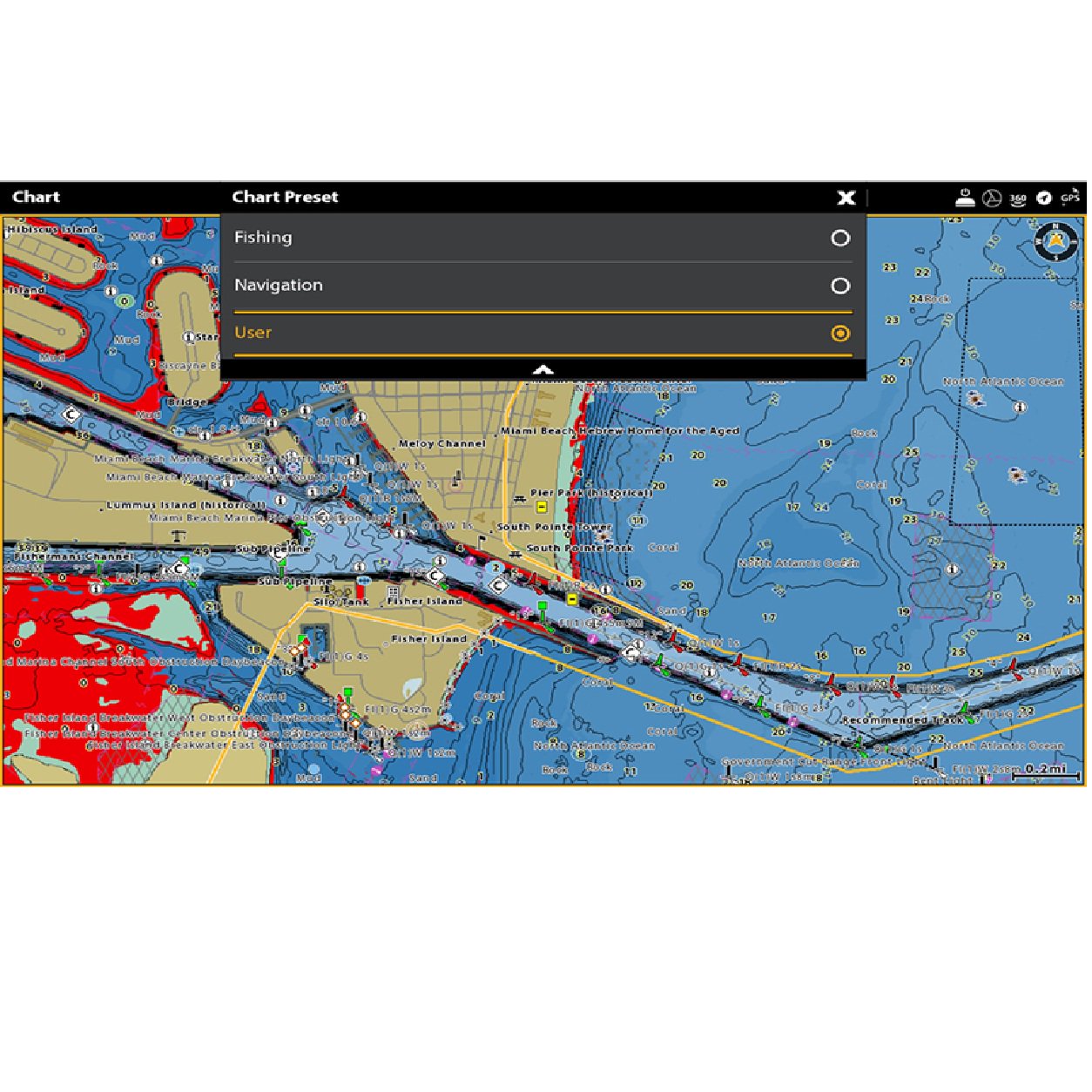 Humminbird US Coastmaster™Boat/Marine Chart Software