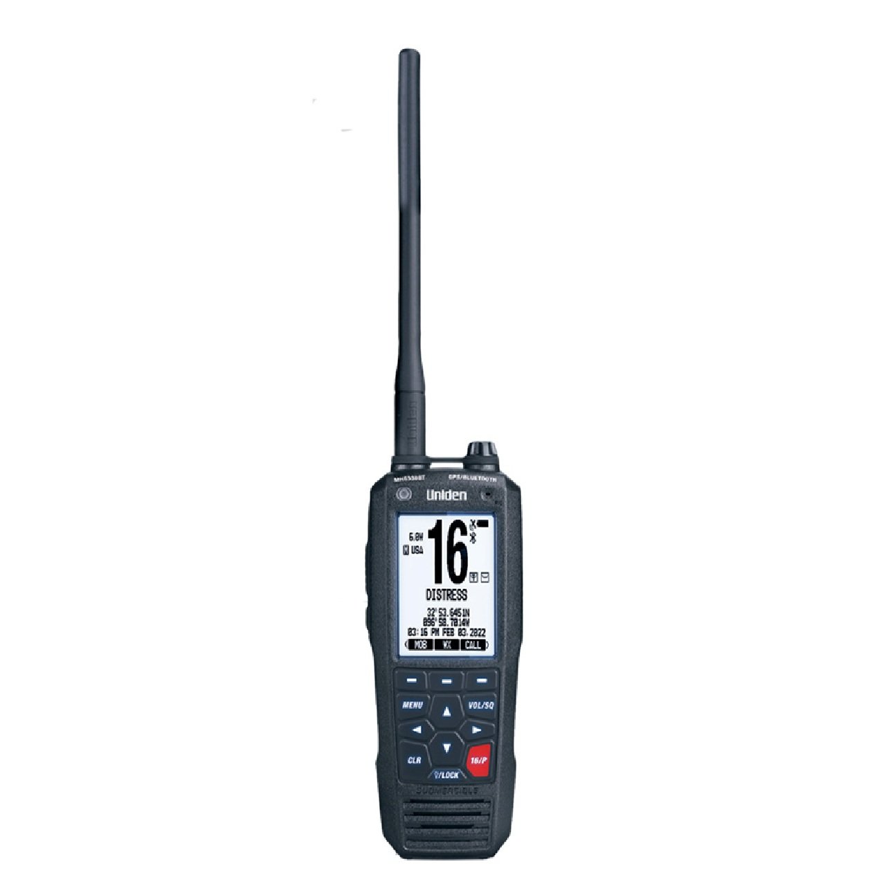Uniden MHS338BT VHF Marine Radio w/GPS & Bluetooth