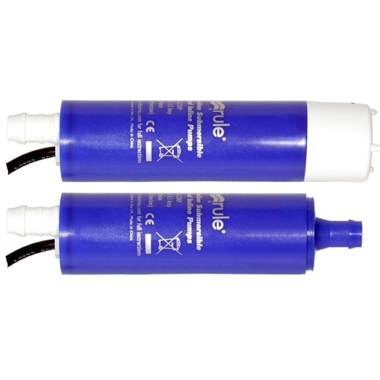 Rule IL200 Plus In-Line Submersible Pump - 24V - 2.8GPM