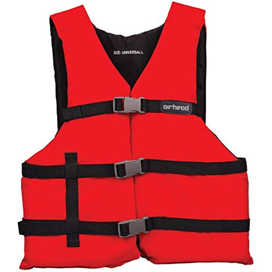AIRHEAD GENERAL PURPOSE LIFE VEST Red 50-62"
