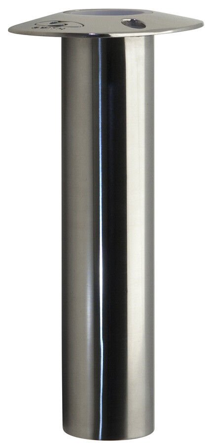 C.E. Smith Flush Mount Stainless Steel Fishing Rod Holder - 0 Degree