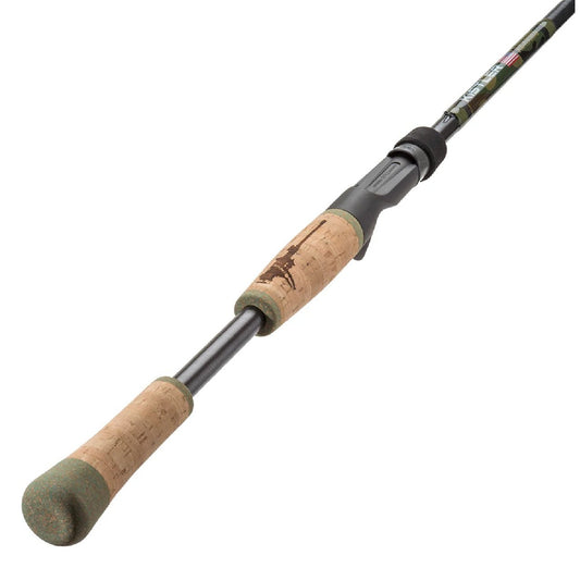 Kistler Abrams Coax 7'3" Light Medium Heavy Spinning Fishing Rod