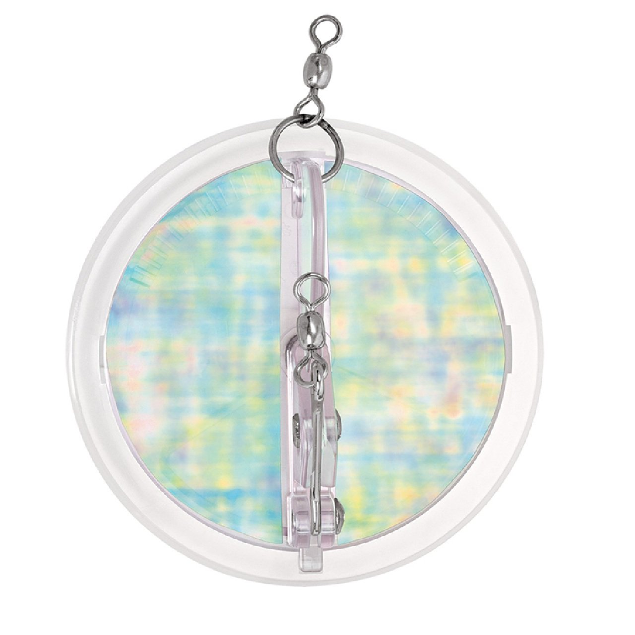 Luhr-Jensen 3-1/4" Dipsy Diver - Clear/Clear Bottom UV Moon Jelly