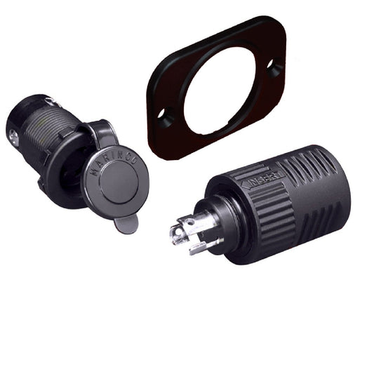 Marinco ConnectPro® Charging/Trolling Motor System Receptacle & Plug
