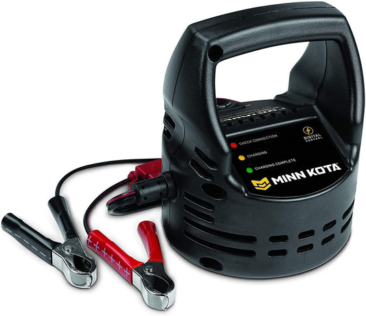 Minn Kota MK-105PD Portable Digital Battery Charger - 1 Bank & 5 Amp