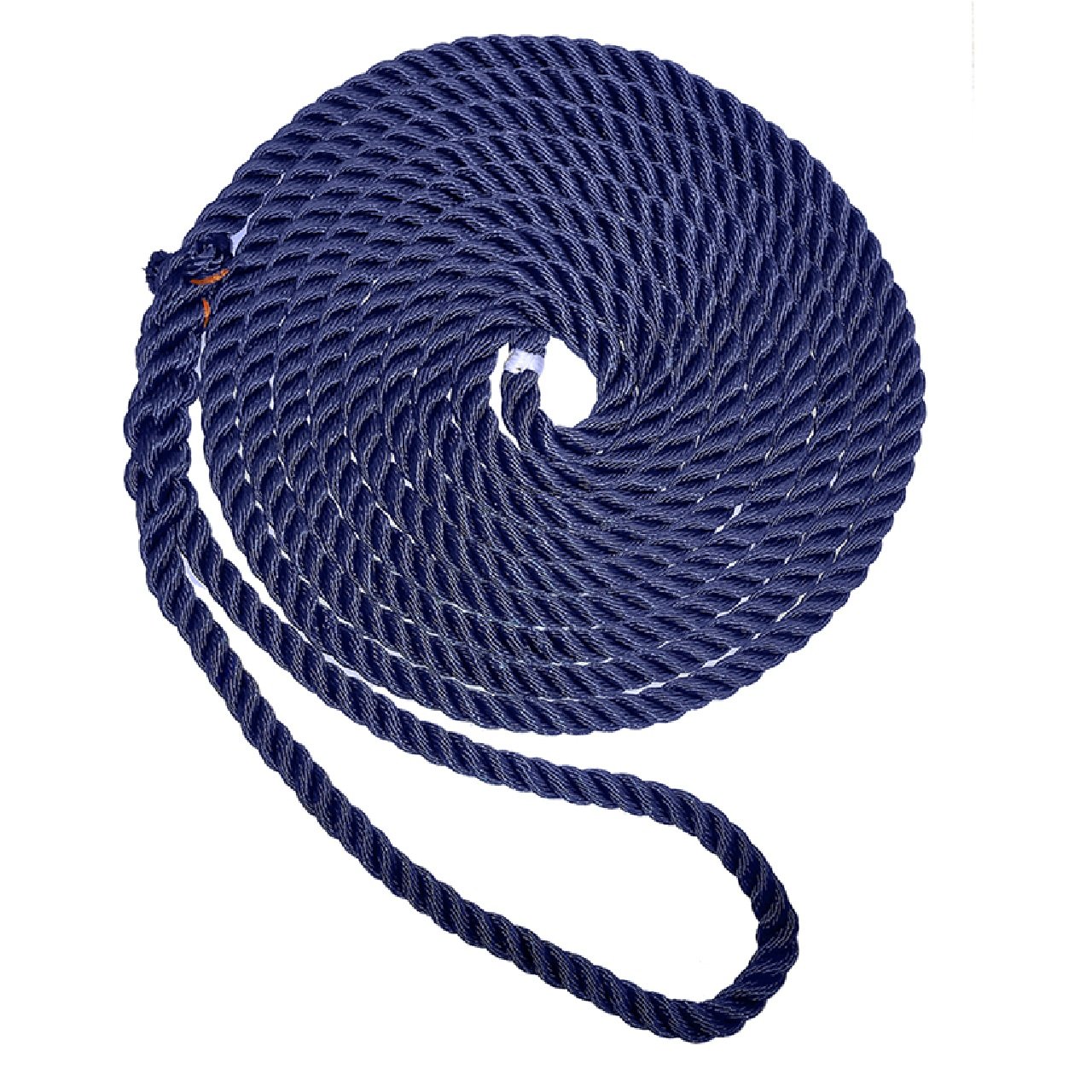 New England Ropes 5/8" Premium 3-Strand Dock Line - Navy Blue - 15'