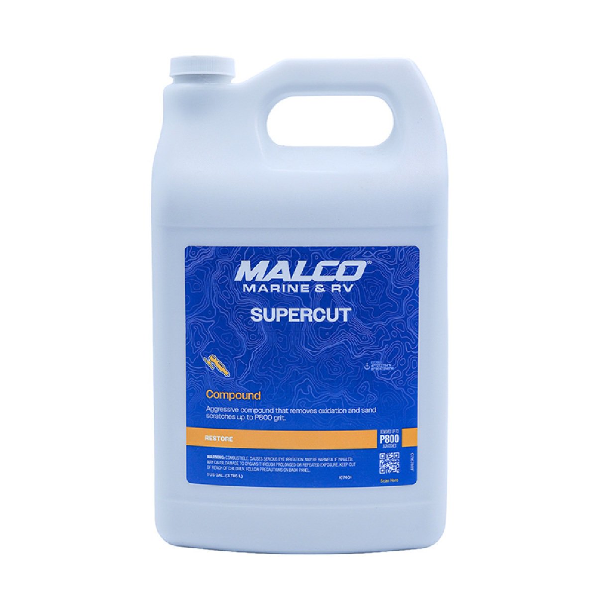 Malco Boat or RV Super Cut Compound - 1 Gallon