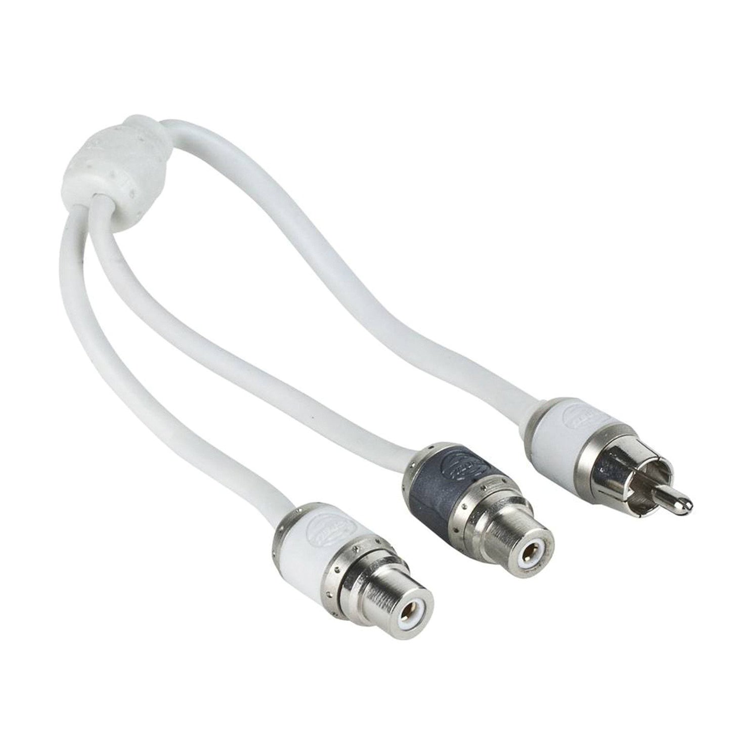 T-Spec V10RY2 v10 Series Quad-Twist RCA Y-Adapter,1 Male To 2 Females