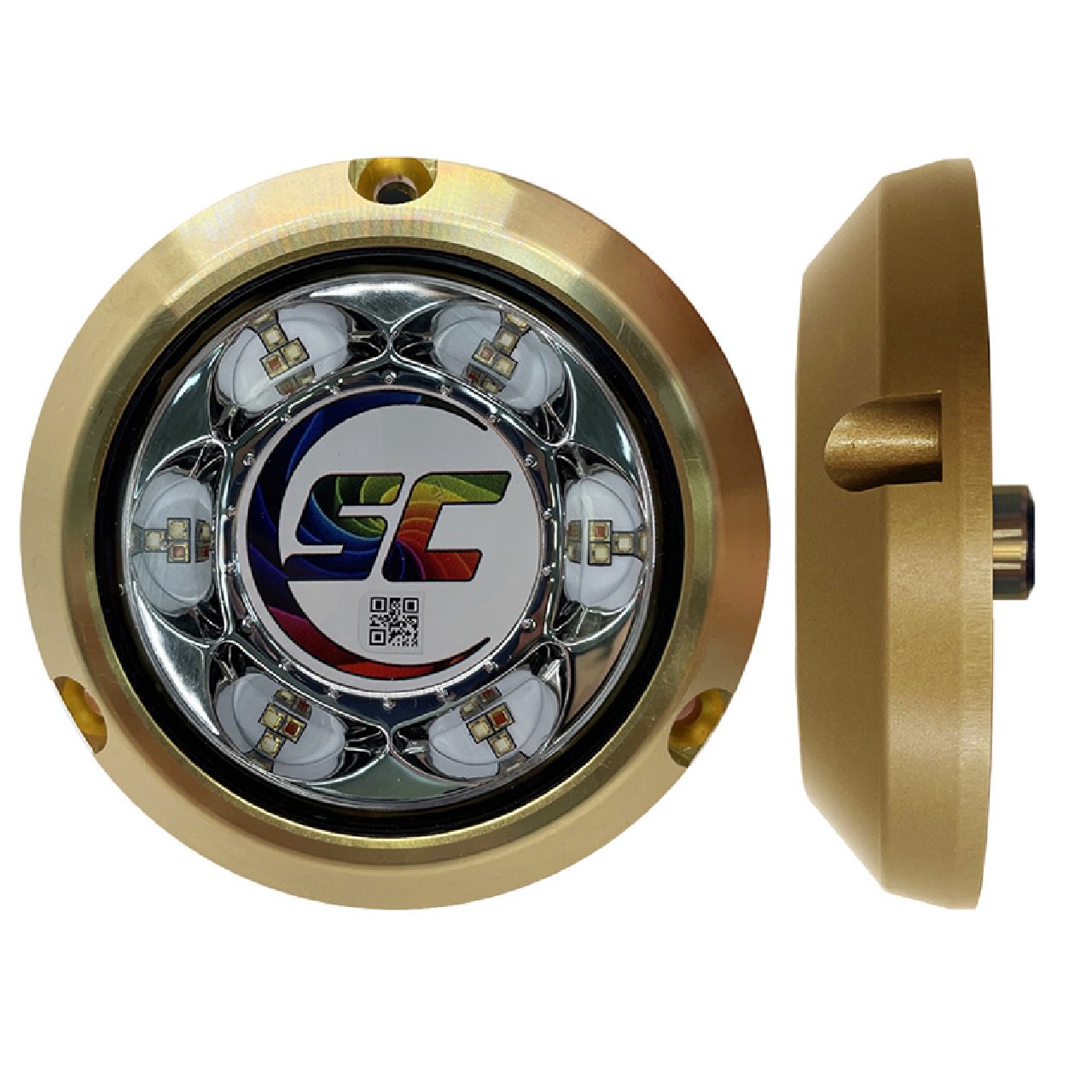 Shadow-Caster SC3 Series Bronze Surface Mount Underwater Boat Light