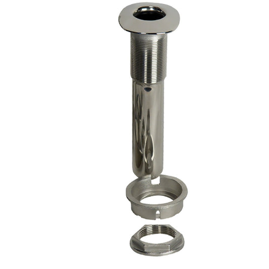 C.E. Smith 70 Series Screwless Flush Mount Rod Holder - 0 Degree - Stainless Steel - Cast Bottom - Black Liner - Boxed