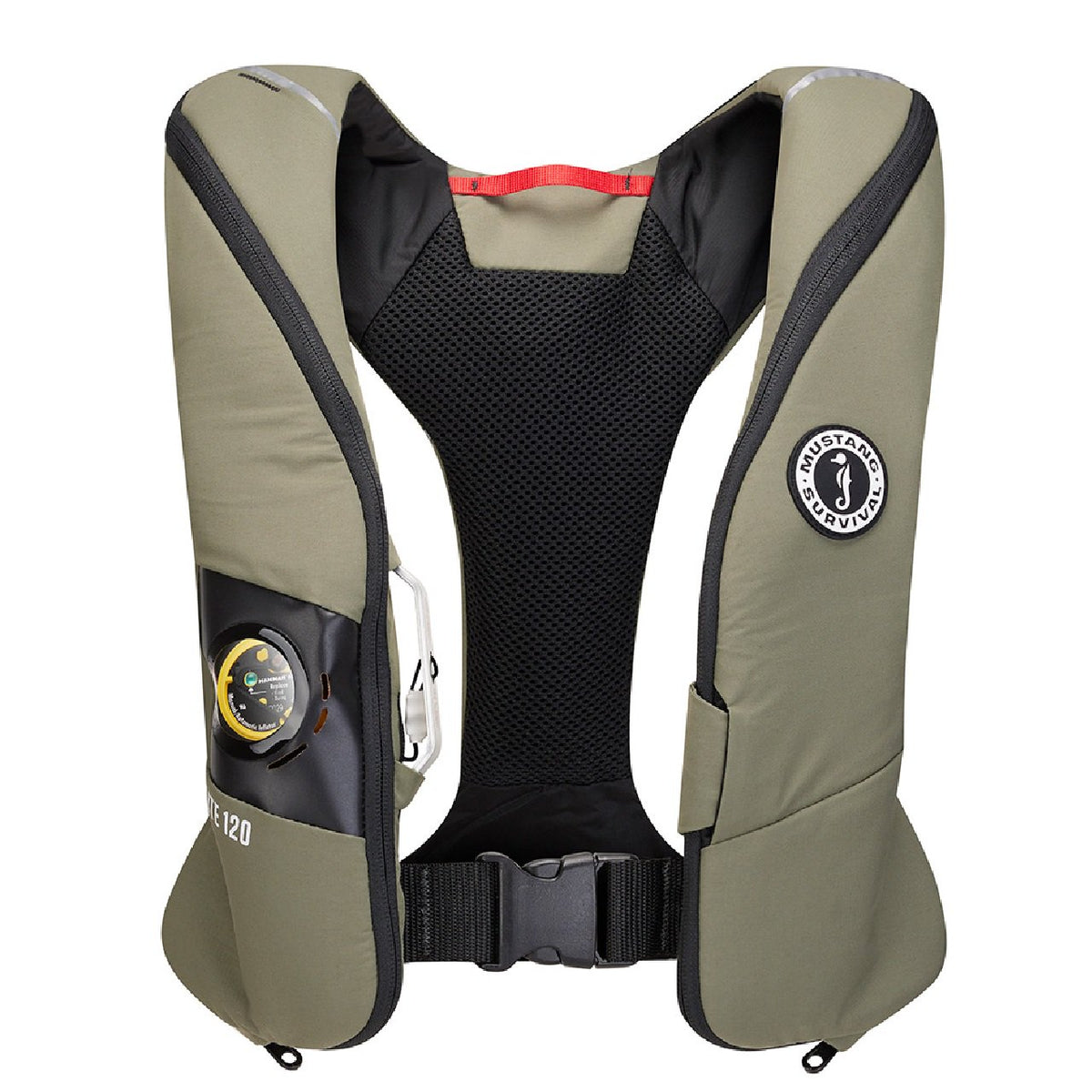 Mustang Elite 120 Coastal Inflatable PFD - Everglade Green