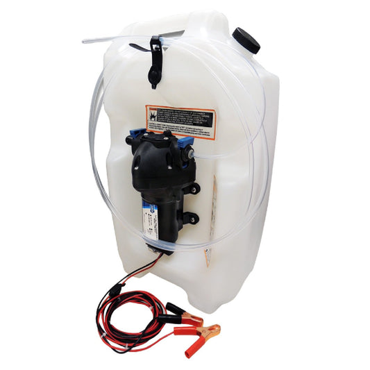Jabsco Flat Tank Boat Oil Changer System - 3-1/2 Gallon Tank - 12V