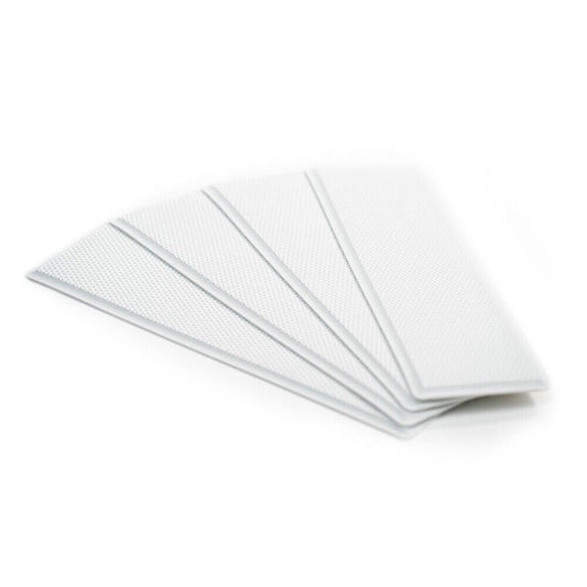 Seadek 23903-80016 3.75 x 12.75 in. Embossed 5 mm Step Kit, White - 4 Piece