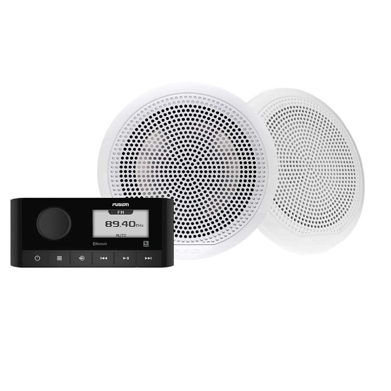 Fusion Boat Audio MS-RA60 & 6.5" EL Classic Speaker Kit