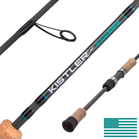 Kistler Jig Head Minnow Spinning Fishing Rod 6' 9" Lite-Med