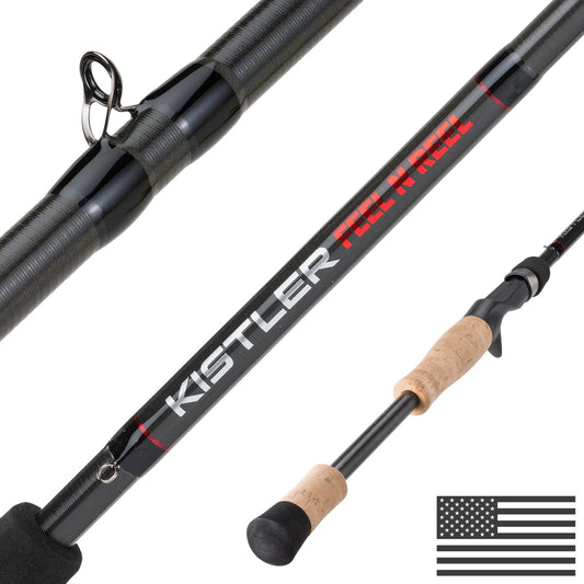 Kistler Feel N Reel 2026 Casting Fishing Rod 7' 6" Medium-Heavy