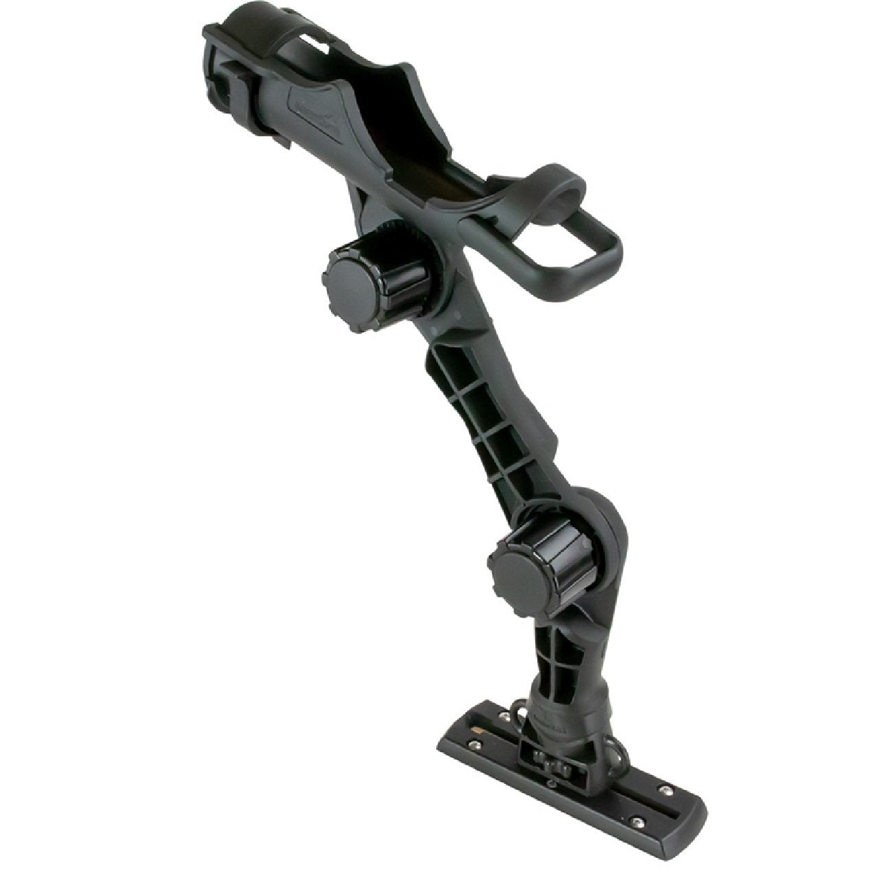 Sea-Dog Triple Threat™ Fishing Rod Holder - Track Mount Base w/6" Extension