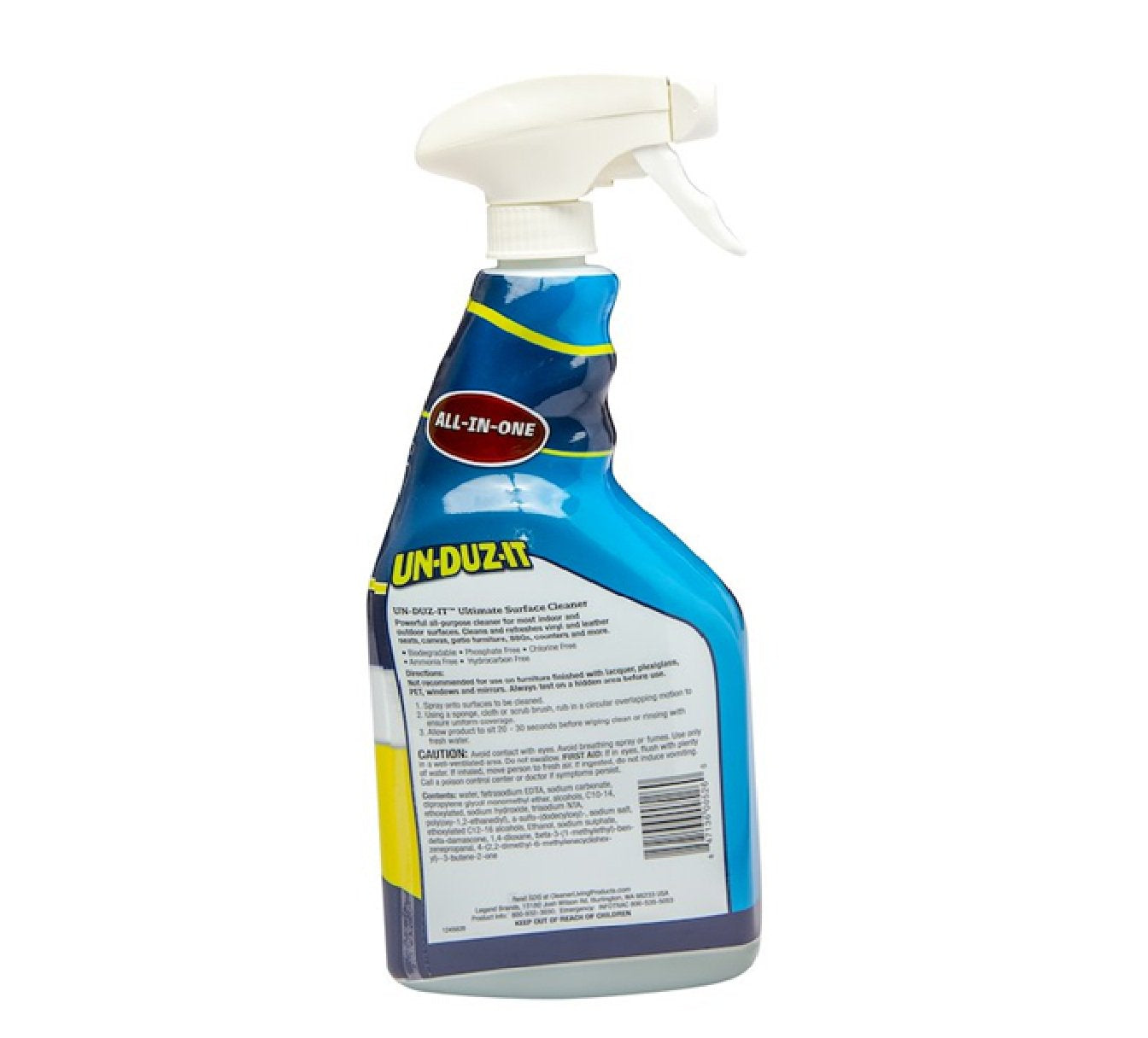 UN-DUZ-IT 124709 Ultimate Multi-Surface Cleaner Spray, 32 fl oz