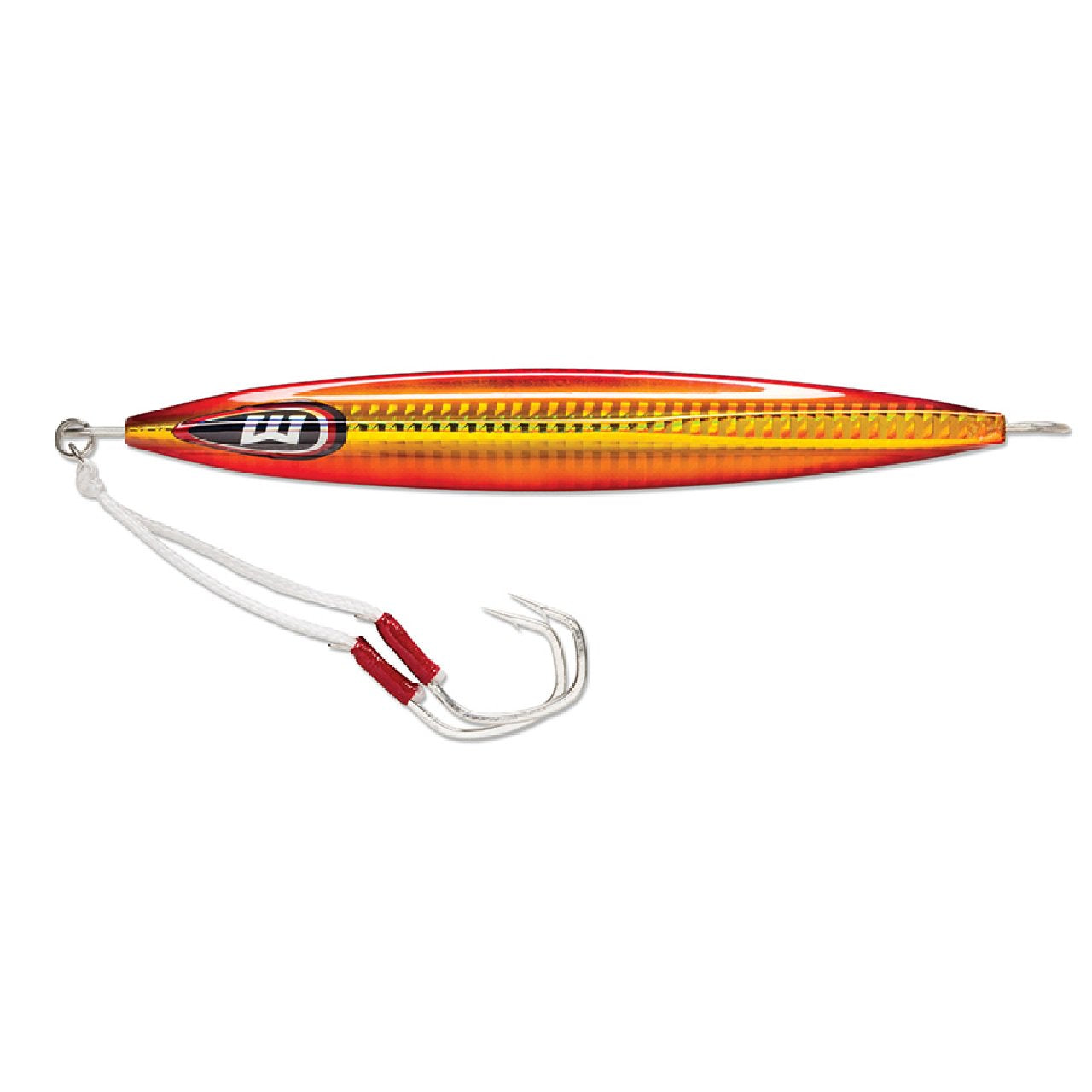 Williamson Kensaki 220 Jig -6.75" - 7-3/4oz Fishing Lure -Hot Sauce