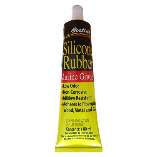 Boatlife 1142 Silicone Rubber Tube&#44; Black - 2.8 fl. oz