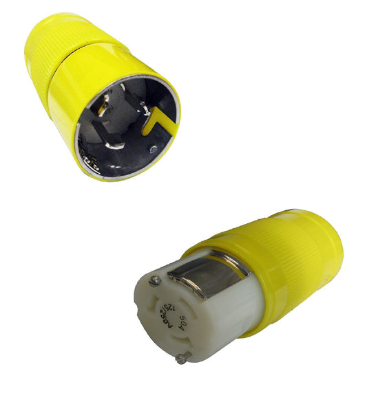 Marinco 50A 125/250V Shore Power Locking Connector Combo