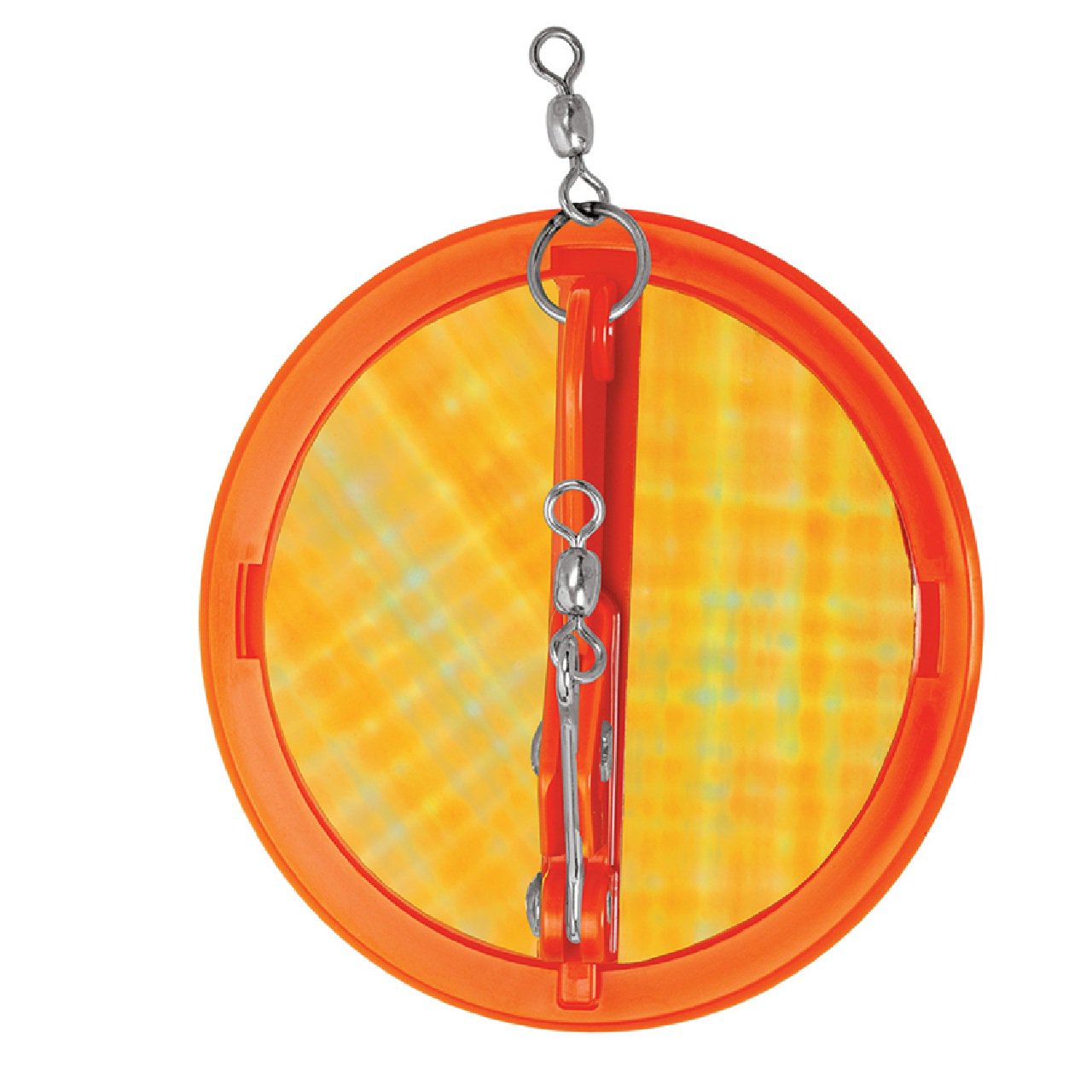Luhr-Jensen 3-1/4" Dipsy Diver - Fire/Silver Bottom Moon Jelly