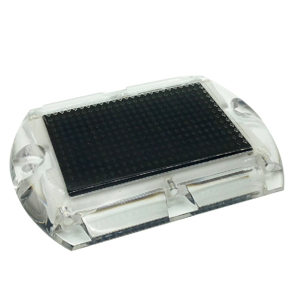 Hydro Glow 3.5" x 4.5" Rectangular LED Ultra Thin Solar Pathway Dock Light 3K
