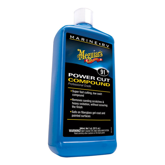 Meguiar's #91 Marine/RV Pro Grade Power Cut Compound - 32oz
