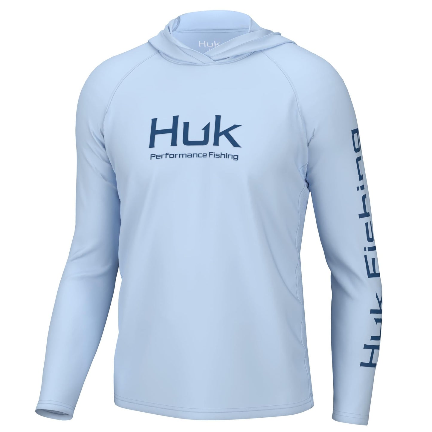 HUK Men's Standard Pursuit Vented Long Sleeve Hoodie, Fishing Shirt-Small
