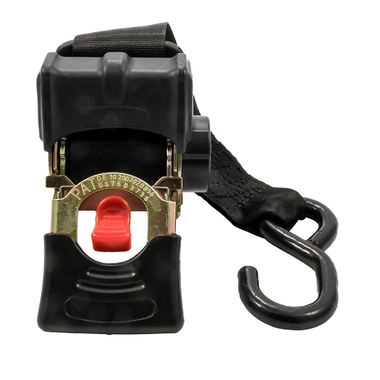 Camco Retractable Boat Trailer Tie Down Straps - 2" Width 5.5' Bolt On