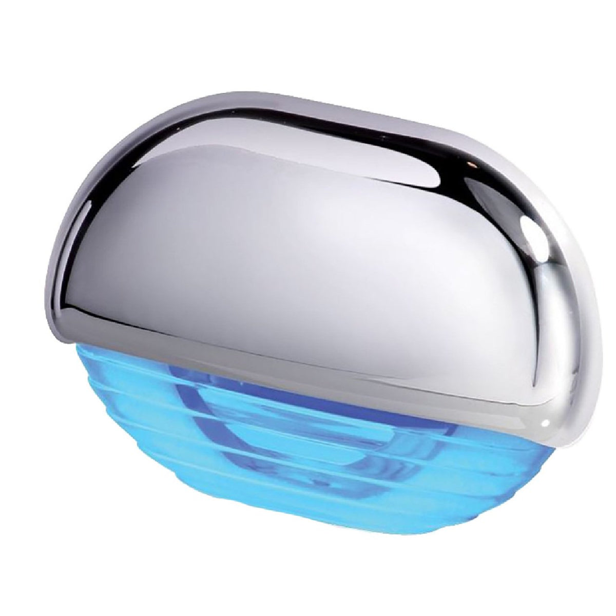 Hella Marine Blue LED Easy Fit Step Light w/Polished Stainless Steel Cap
