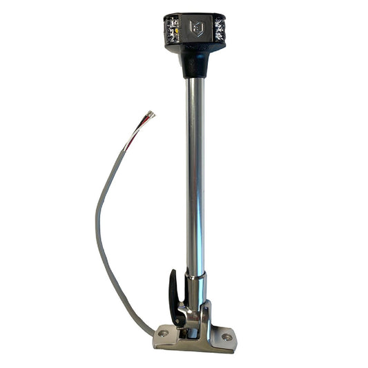 Attwood LightArmor Fold-Down Anchor/Masthead Boat Light - 12" - 12V