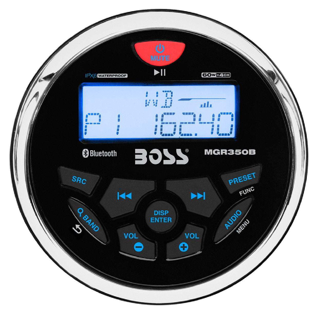 Boss Audio Marine Stereo w/AM/FM/BT/USB -MGR350B