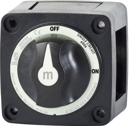 Blue Sea 6006200 Battery Switch Mini ON/OFF - Black
