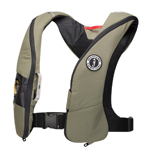Mustang Elite 120 Coastal Inflatable PFD - Everglade Green