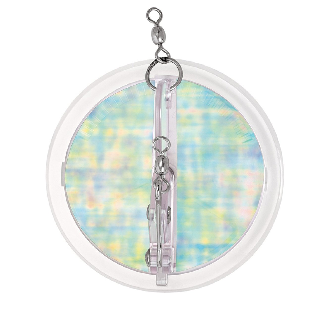 Luhr-Jensen 3-1/4" Dipsy Diver - Clear/Clear Bottom UV Moon Jelly
