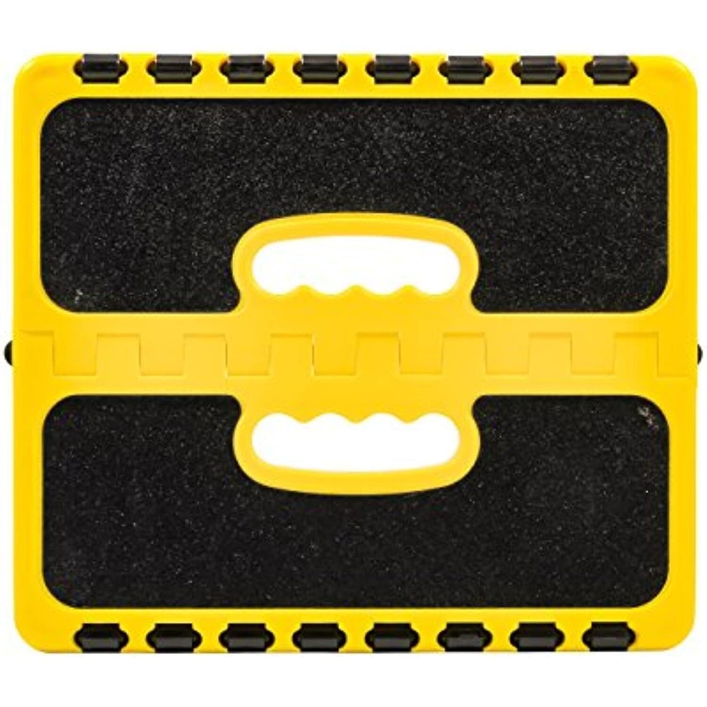 Camco 43637 Non Skid RV Folding Step Stool - Yellow/Black