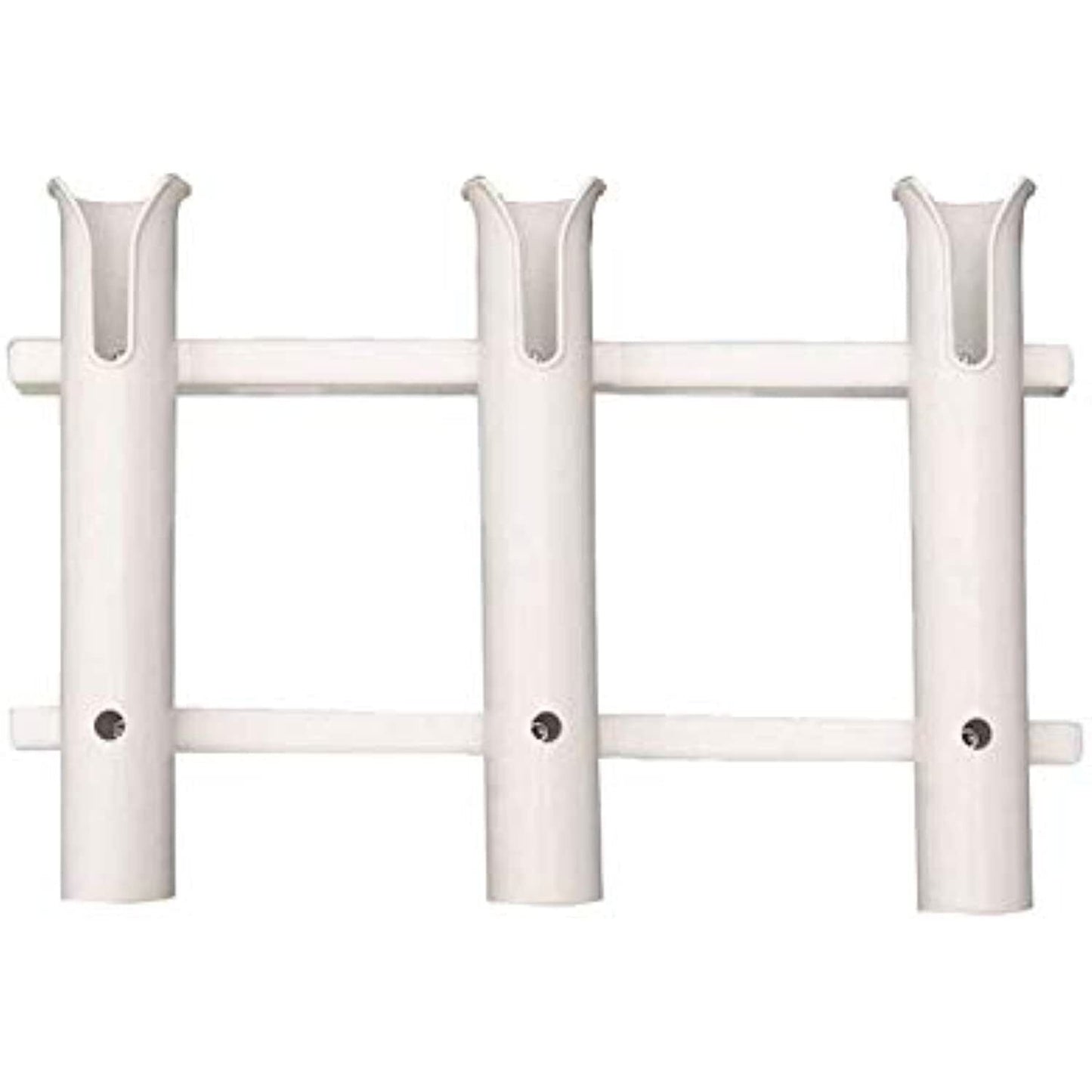 TACO 3-Rod Poly Rod Rack | Fishing Rod Holder White