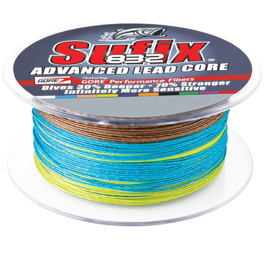 Sufix 832 Advanced Lead Core - 12lb - 10-Color Metered - 200 yds