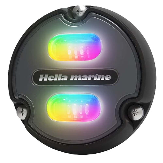 Hella Marine 016146-001 1800lm Black Housing Charcoal Lens Apelo A1 RGB
