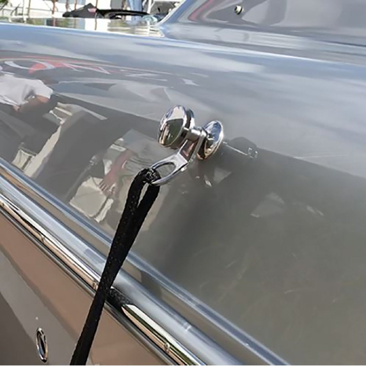 TACO Boat Quick Release Stainless Steel Fender Lock to secure boat fenders