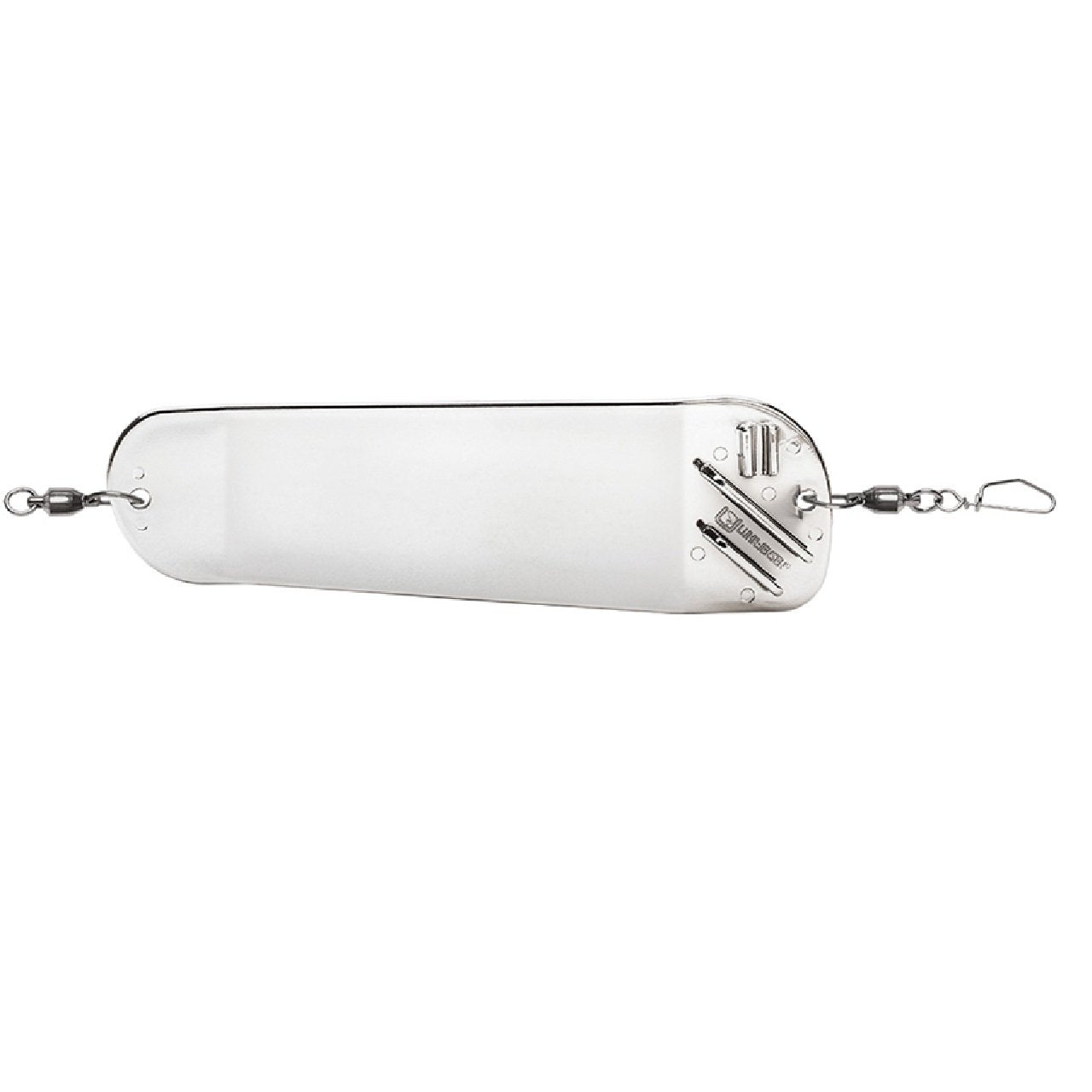 Luhr-Jensen Money Roll Flasher - 11" Fishing Lure- Chrome Ladder
