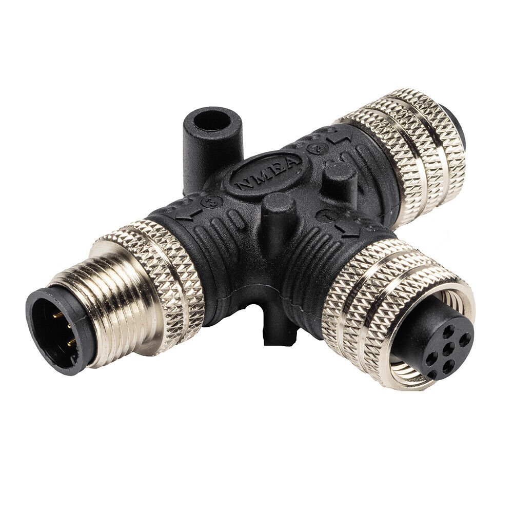Humminbird NMEA 2000 T-Connector - Male to connect Drop and backbone