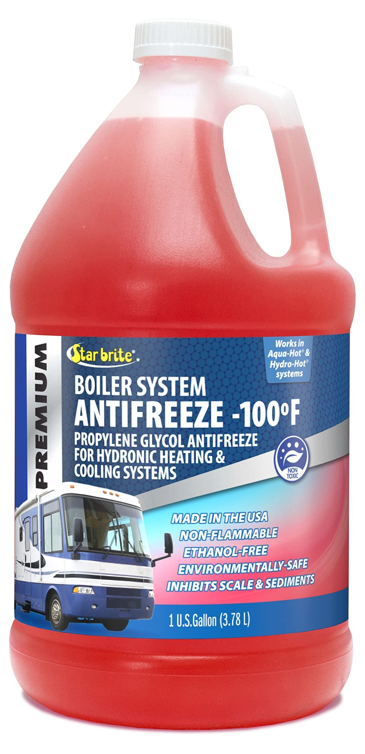 STAR BRITE Premium Boiler System Antifreeze Fluid - 1 Gallon (032700)