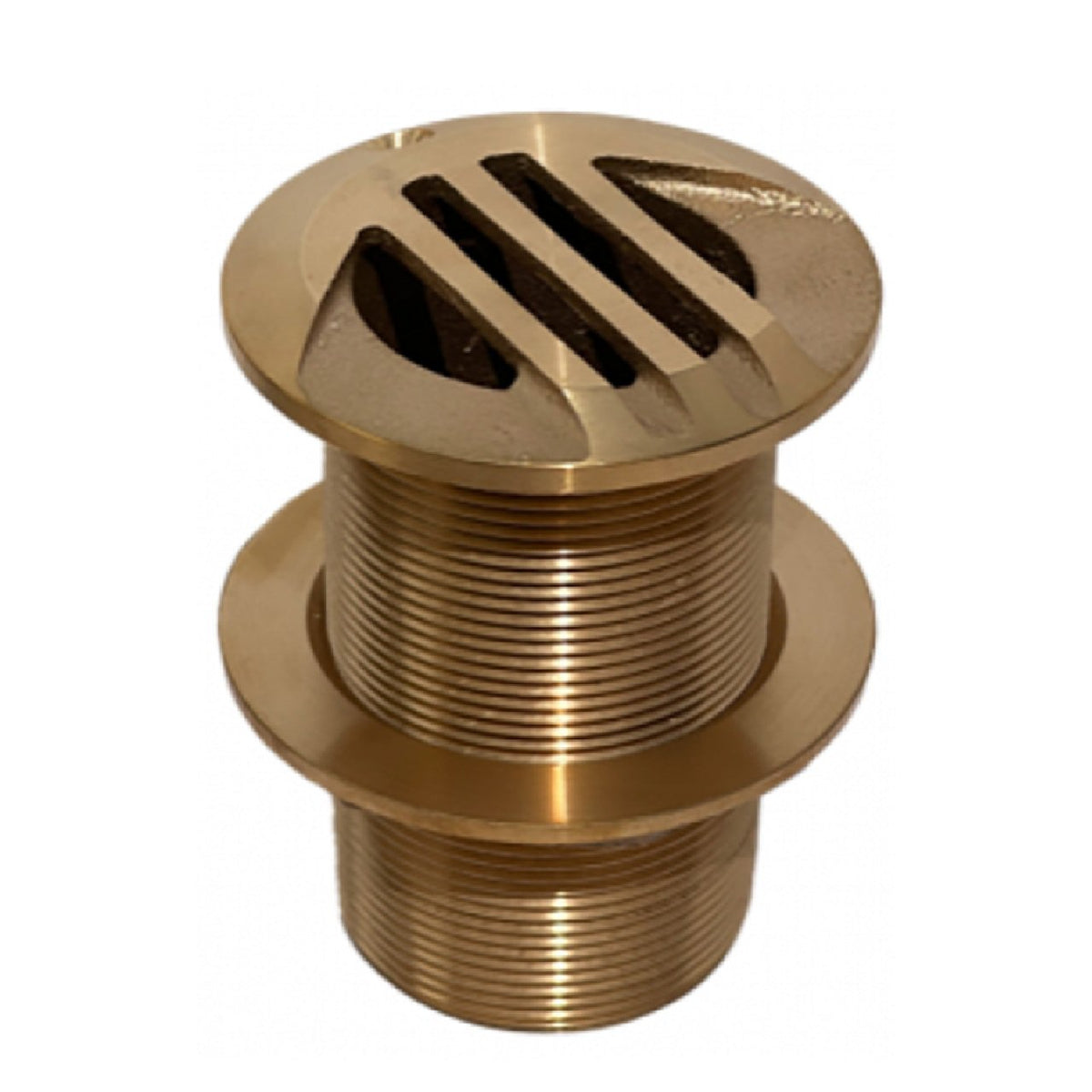 GROCO 3/4" Slotted Hi Speed Thru-Hull w/Nut (HSSLTH-750-W)