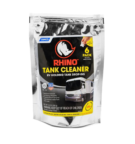 Camco Rhino Holding Tank Cleaner Drop-INs - 6-Pack