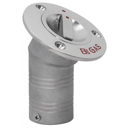 Whitecap EPA Pull-UP Boat Deck Fill - 30 - Angled - 1-1/2" - Gas (6123AEPA)