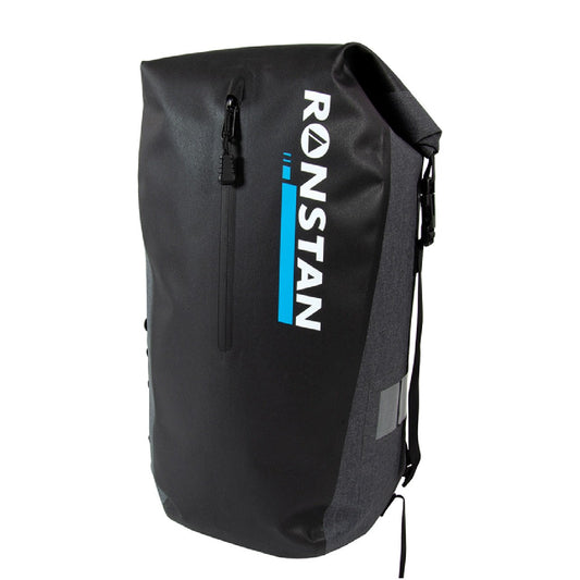 Ronstan Dry Roll Top Bag- 30L Bag - Black & Grey Dry Bag