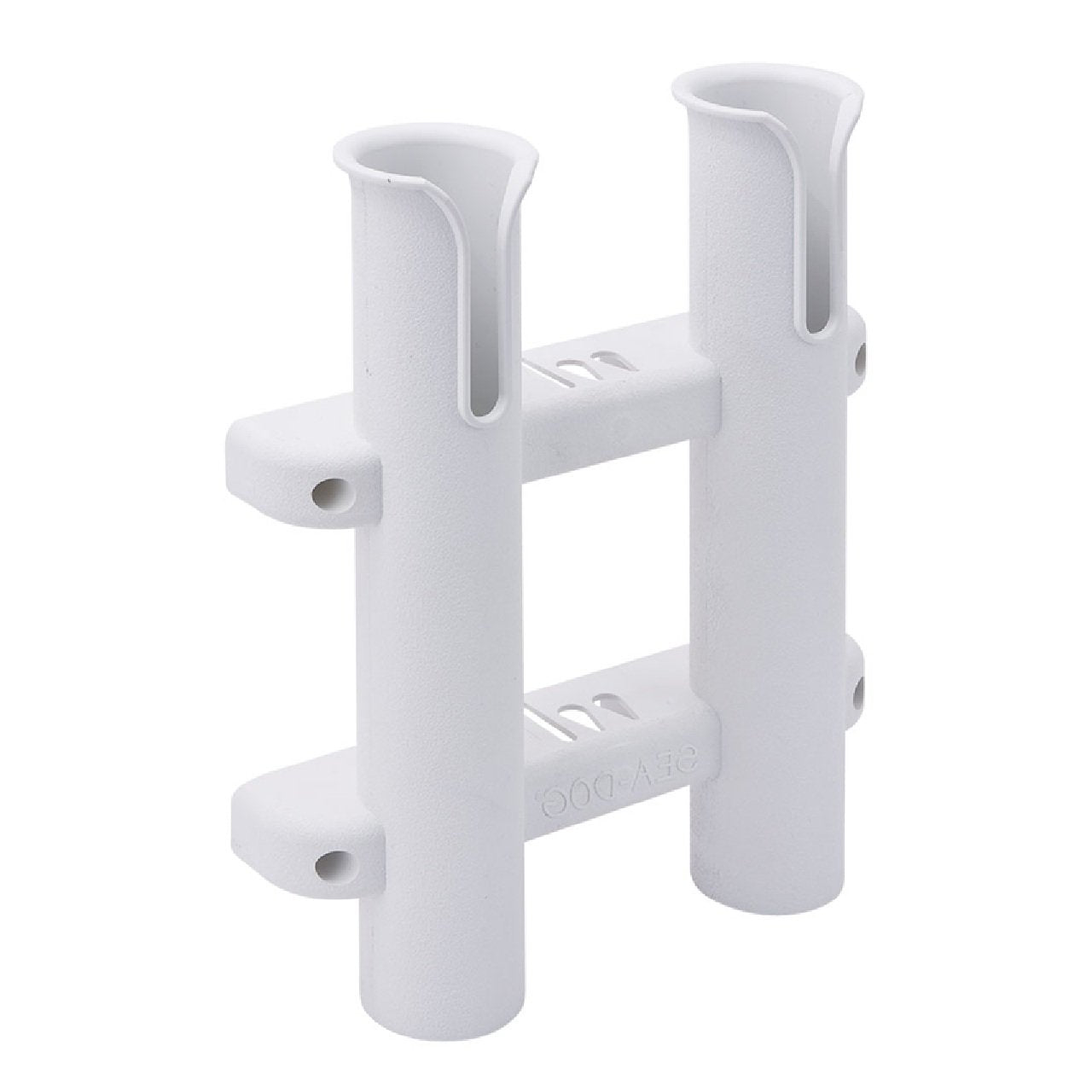 Sea-Dog Two Pole Side Mount Rod Storage Rack - White