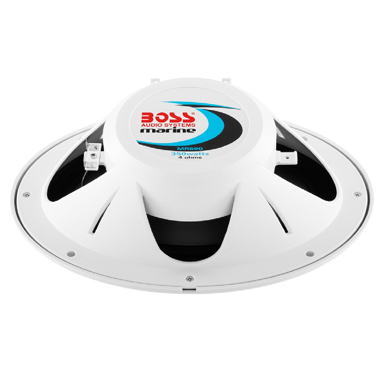 Boss Audio 6"x 9" 350W Oval Boat Speakers - White - MR690